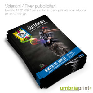 UmbraPrint - Stampa Volantini / Flyers formato A4