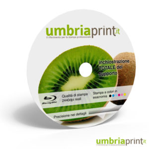 UmbriaPrint - Blu-ray opaco inchiostrazione totale
