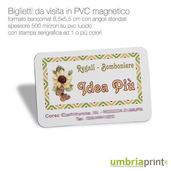 BIGLIETTI DA VISITA IN PVC Archivi 