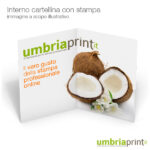 UmbriaPrint - cartellina A4 con tasca pvc trasparente con stampa interna