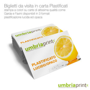 Biglietti da Visita Plastificati - UmbriaPrint.it