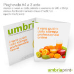 Stampa Pieghevoli Personalizzati A4 - 3 ANTE - immagine 4
