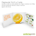 Stampa pieghevole 15x15 a 3 ante - UmbriaPrint