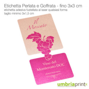 Etichette Perlate Personalizzate - UmbriaPrint.it
