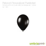 500 palloncini metal pubblicitari biodegradabili 12 inch. € 77,60