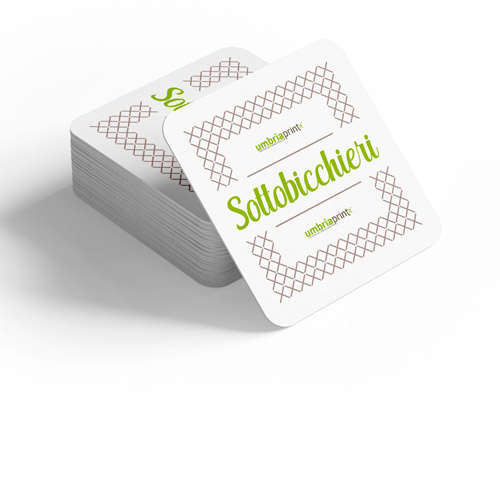 Stampa Personalizzata Sottobicchieri - Umbria Print